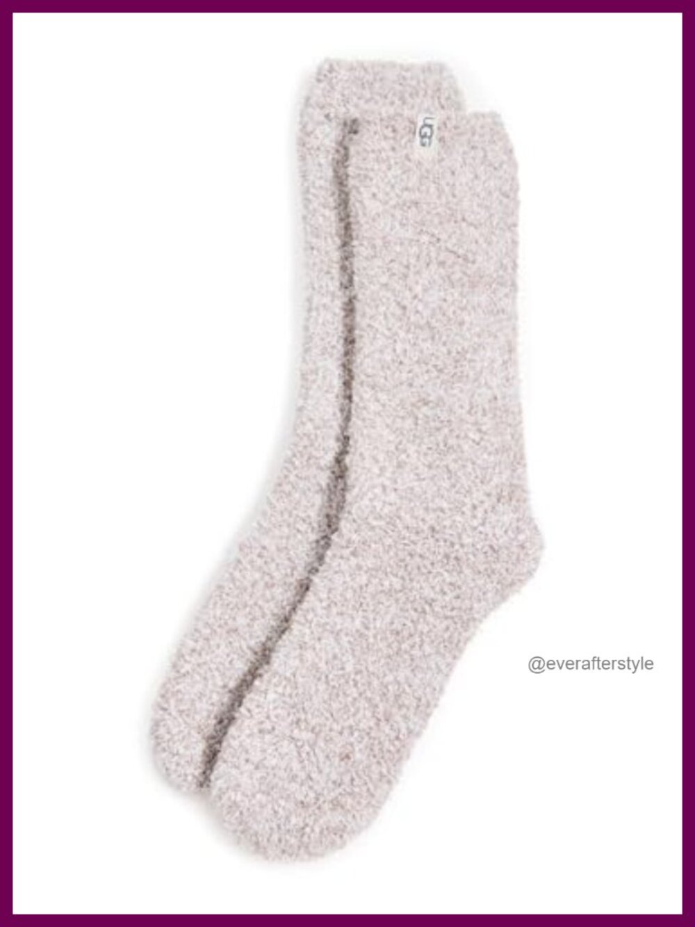 Cozy Shimmer Crew Sock Polyester Nylon Blend Casual